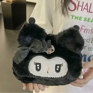 Kuromi makeup bag